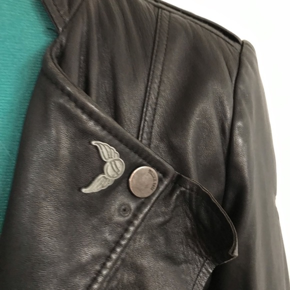 William Rast Leather Jacket - Picture 2 of 5